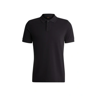 Abbildung von BOSS Prime Poloshirt, Herren, Größe: Large, Black