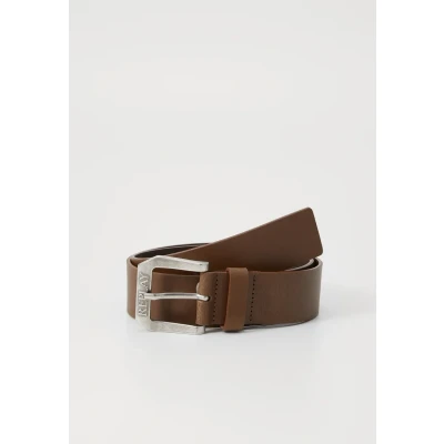 Abbildung von Replay Herren Gürtel aus Leder, Dk Brown Wood 110 (Braun), 95
