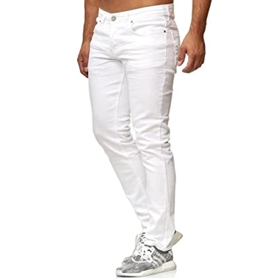 Abbildung von Tazzio Jeans Straight Leg, Herren, Größe: 30xL32, Weiss