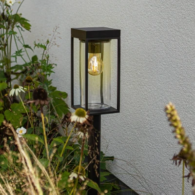 Abbildung von LUTEC LED Solarleuchte »FLAIR«, Leuchtmittel E27 wechselbar