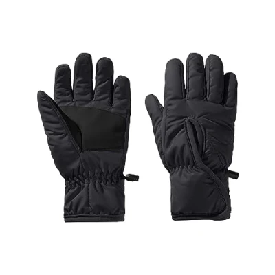 Abbildung von Jack Wolfskin EASY Entry Glove Unisex Fingerhandschuh für Kinder, Größe: 128, Black