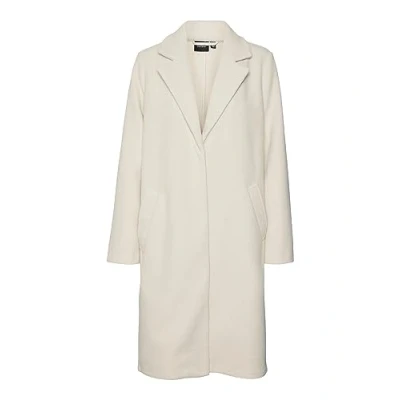 Abbildung von VERO MODA Damen VMSTACEY Long Coat BOOS Langmantel, Oatmeal, M
