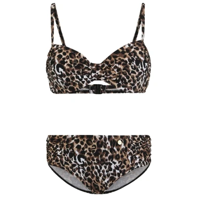 Abbildung von Lascana Bikini, Damen, Größe: 38xD, Brown