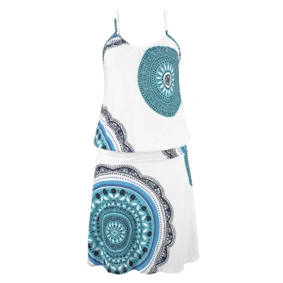 Abbildung von Beach Time Strandaccessoire, Damen, Größe: 34, Blau bedruckt