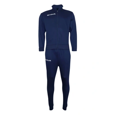 Abbildung von Givova Herren Visa Trainingsanzug, Mehrfarbig (blau/weiss), 3XL