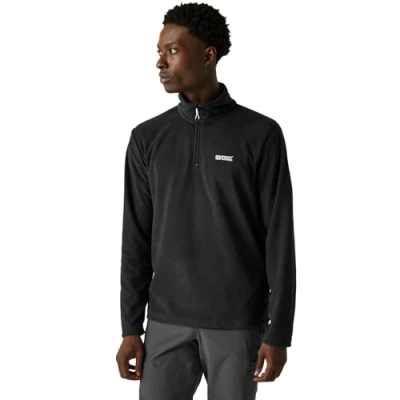 Abbildung von Regatta Thompson Herren Fleece Jacke, Schwarz, 56 EU (Herstellergröße: XL), RMA021