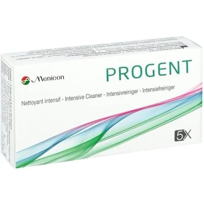 Abbildung von Menicon Progent SP Kontaktlinsen Intensivreiniger je 5 Ampullen A+B + Behälter (2x)