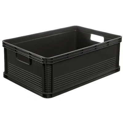 Abbildung von keeeper Transportbox Set 3 teilig, Stapelbar, Polypropylen, x 45 l, Robert, Graphit Grau