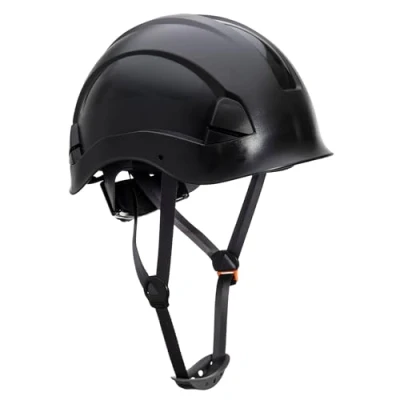 Abbildung von Portwest Endurance Helm für Höhenarbeiten, Größe: Einheitsgröße, Farbe: Schwarz, PS53BKR
