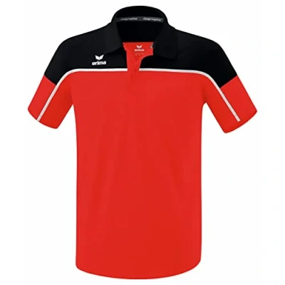 Abbildung von Erima Herren „CHANGE by erima&quot; Poloshirt, rot/schwarz/weiß, L