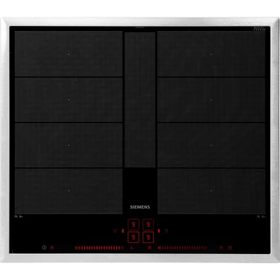 Abbildung von Siemens EX645LYC1E IQ 700 Induktionskochfeld (autark), 60 cm breit, varioInduktion Plus freie Platzwahl, power Move voreingestellte Leistungsstufen, powerBoost schnelleres Kochen