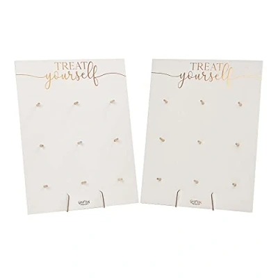 Abbildung von Ginger Ray BR 352 Botanical Wedding Donut Wall Bronzefolie, 2 Paneele, Papier, Passend für 18