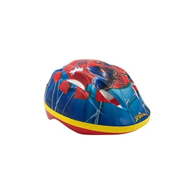 Abbildung von Marvel&#039;s Spider Man Kinder Fahrrad Helm Deluxe Gr. 51 55 cm