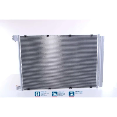 Abbildung von NISSENS 940432 Klimakondensator mit Trockner Aluminium 673 R 134a MERCEDES BENZ: E Class Coupe