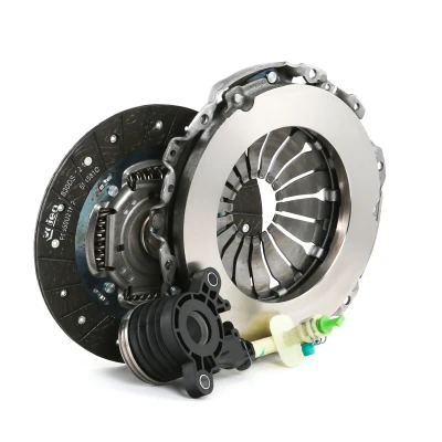 Abbildung von VALEO KIT3P (CSC) 834312 Kupplungssatz mit Kupplungsdruckplatte, Zentralausrücker Kupplungsscheibe 215 RENAULT: MEGANE 3 Grandtour, SCENIC 2