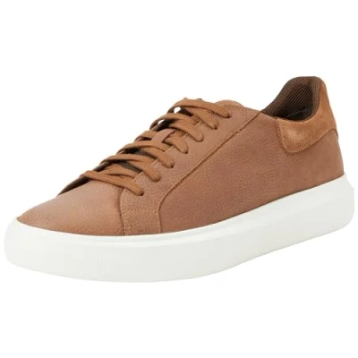 Abbildung von Geox Sneaker low, Herren, Größe: 42, Cognac c Schuhe