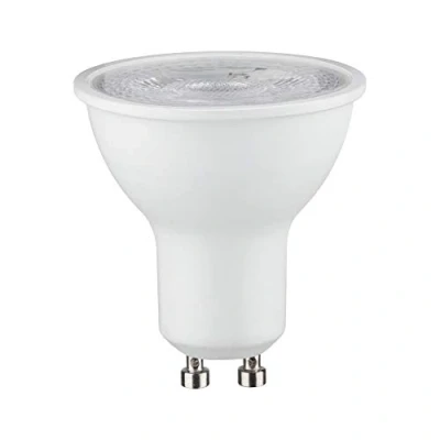 Abbildung von Paulmann 28755 LED Lampe Reflektor RAL9003 7W dimmbar Leuchtmittel Weiß matt effizientes Licht Neutralweiߟ 4000K GU10