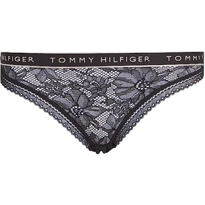 Abbildung von Tommy Hilfiger Damen Bikini (EXT. Sizes) UW0UW04992 Unterhosen, Schwarz (Black), XXL