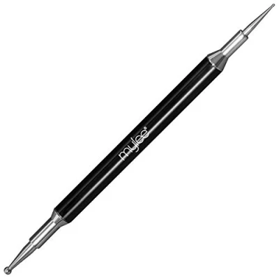 Abbildung von Mylee Tool für gepunktete Nagelkunst Schmucksteinen, Aufklebern &amp; Kristallen, professionelles hochwertiges Manikürezubehör, Gellackdekoration Designs, beidseitiges Ende, feine Details