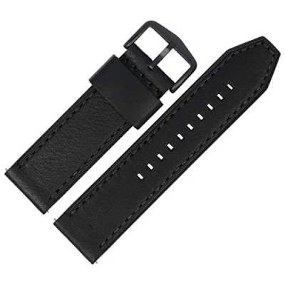 Abbildung von Fossil Uhrenarmband, 24 mm, Leder, Schwarz, JR 1354 LB JR1354