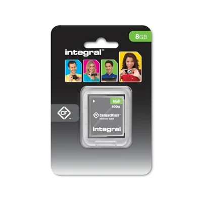 Abbildung von Integral Memory INCF8GV2 CompactFlash 8GB Speicherkarte
