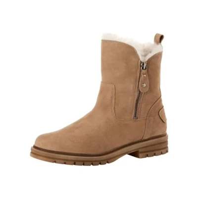 Abbildung von Tamaris Snowboot/Winterstiefel, Damen, Größe: 42, Beige Schuhe