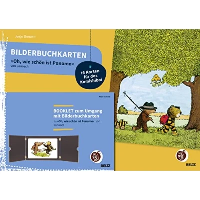 Abbildung von Bilderbuchkarten »Oh, wie schön ist Panama« von Janosch: mit Booklet zum Umgang 16 für das Kamishibai (Beltz Nikolo)