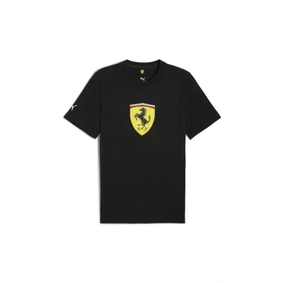 Abbildung von Puma Scuderia Ferrari Sportswear Shield Tshirt print, Herren, Größe: 3XL, Black