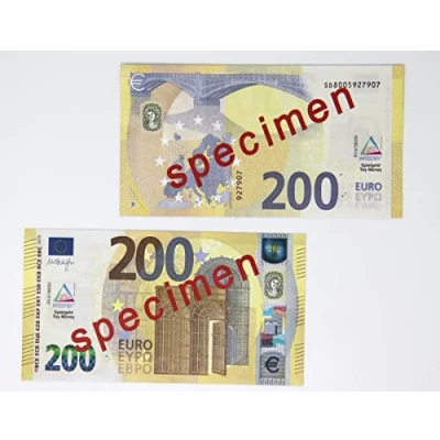 Abbildung von WISSNER 80626 aktiv lernen Euro Spielgeld zum Rechnen 100 x 200 Banknoten