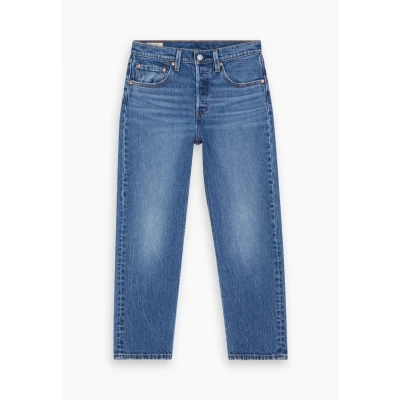 Abbildung von Levi&#039;s 501 CROP Jeans Straight Leg, Damen, Größe: 30x26, Erin can&#039;t wait stretch