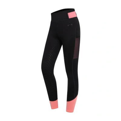 Abbildung von Waldhausen Reitleggings Noemi Schwarz/Flamingo 176