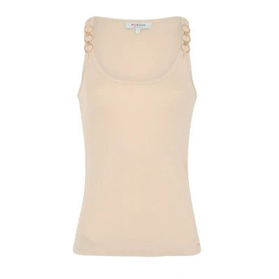Abbildung von Morgan THIN Straps Top, Damen, Größe: Small, Ivoire