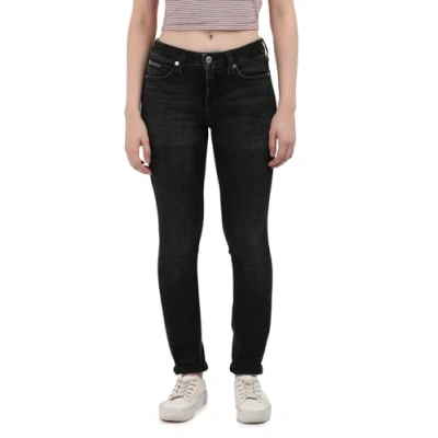 Abbildung von Calvin Klein Jeans Skinny Fit, Damen, Größe: 26x30, Denim black