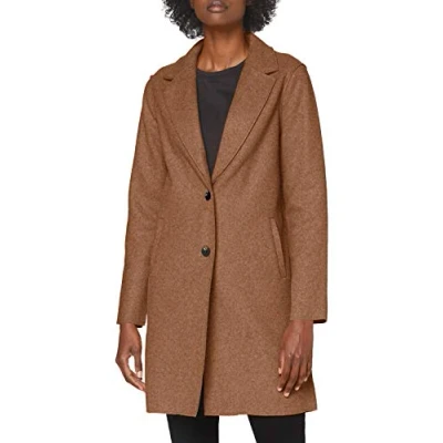 Abbildung von ONLY Damen Kurzmantel Carrie Bonded 15213300 Woodsmoke Melange S