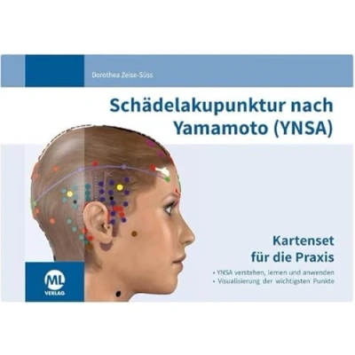 Abbildung von Schädelakupunktur nach Yamamoto (YNSA): Kartenset für die Praxis