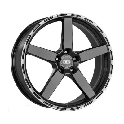 Abbildung von DOTZ 5 loch 19Zoll 120mm Alufelge marinabay dark Antraciet OMA9N9FL40 Felge 9.5Zoll 40mm 72.6mm