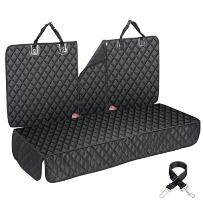 Abbildung von ANOSOSPECIAL Wasserdicht Kindersitzunterlage Hundedecke Auto Rückbank ISOFIX(Schwarz XL),Autoschondecke Hund Rücksitz,Kratzfest Rücksitz Universelle Fit SUVs