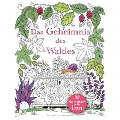Abbildung von Das Geheimnis des Waldes: Suche die verborgenen Schmuckstücke. Ein Ausmalbuch für Erwachsene