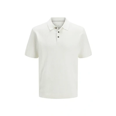 Abbildung von Jack &amp; Jones Premium Cooper Poloshirt, Herren, Größe: Large, Cloud dancer