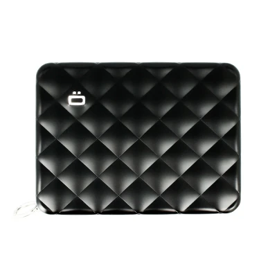 Abbildung von Ögon Quilted Passport Holder Black