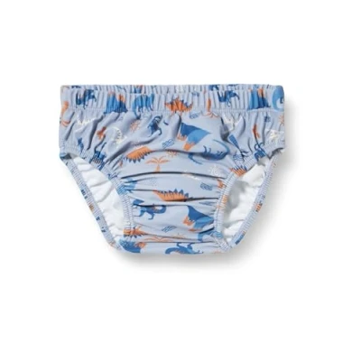 Abbildung von Playshoes Unisex Kinder UV Schutz Windelhose Badehose Schwimmhose Badebekleidung, Dino Allover, 86/92