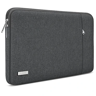 Abbildung von TECOOL 13,3 Zoll Laptop Tasche Hülle für 13 MacBook Pro Air M3 M2 M1 2024 2022 2012,14 2023 2021,13,3 Acer Dell Samsung Surface Stoßfeste Schutzhülle,Space Grau