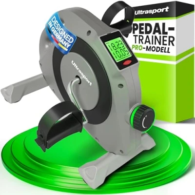 Abbildung von Ultrasport Mini Bike 100, Arm und Beintrainer, Heimtrainer, Bike, Bewegungstrainer, ideal für Senioren, leise wartungsfrei, Max. Benutzergewicht Bis zu 100 kg