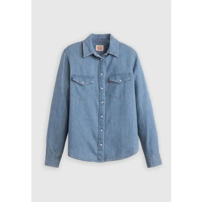 Abbildung von Levi&#039;s Iconic Western Hemdbluse, Damen, Größe: Small, Play break