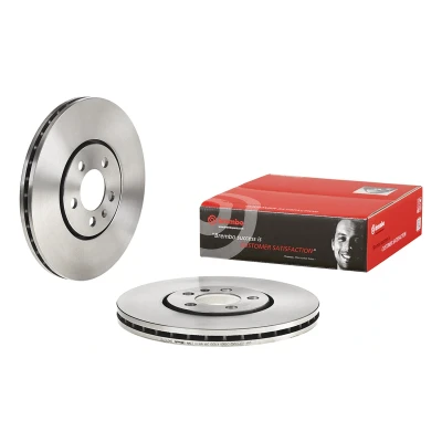Abbildung von BREMBO 09.6747.10 Bremsscheibe 288 25 5 innenbelüftet mit Schrauben VOLKSWAGEN: GOLF 3, 3 Variant, Passat B3/B4 Estate