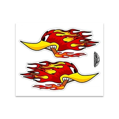 Abbildung von 4R Quattroerre.it 6014 Sticker Aufkleber Specht, 10 x 12 cm