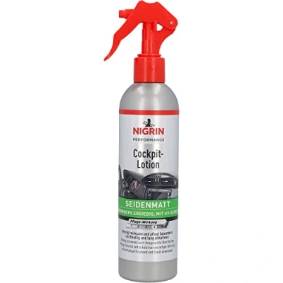 Abbildung von NIGRIN Performance Cockpit Lotion, farbauffrischend, antistatisch und staubabweisend, 300 ml