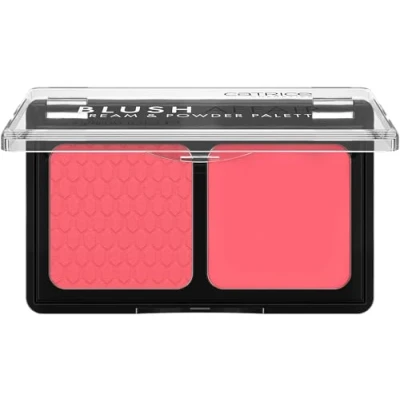 Abbildung von Catrice Blush Affair Cream &amp; Powder Palette, Rougepalette, Nr. 010, Rot, 1 Rot Töne, sofortiges Ergebnis, vegan, ohne Konservierungsstoffe, Parabene, Mikroplastikpartikel, 1er Pack (6g)