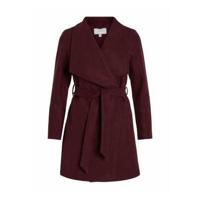 Abbildung von Vila Kurzmantel »VICOOLEY COLLAR BELT COAT NOOS«
