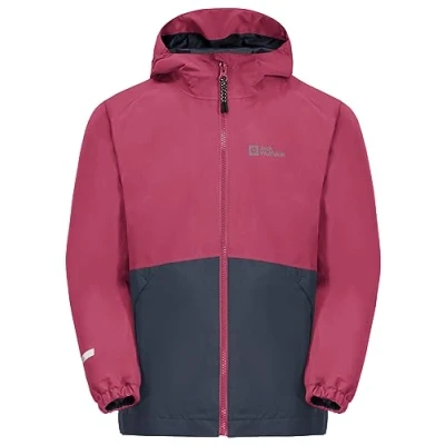 Abbildung von Jack Wolfskin Iceland 3IN1 Winterjacke für Kinder, Größe: 176, Dark fuchsia